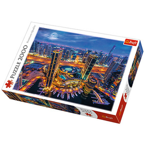 Dubai po noći - puzzle 2000kom - Trefl