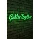 Ukrasna plastična LED rasvjeta, Better Together - Green