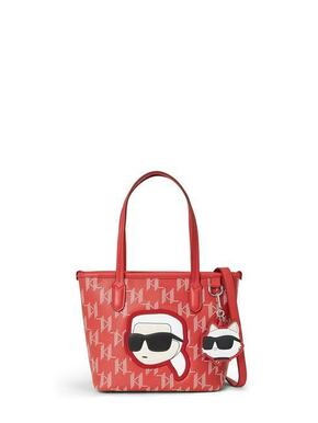 Karl Lagerfeld Shopper torba bež / crvena / crna / bijela