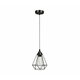 NOVA LUCE 7605180 | Paolo-NL Nova Luce visilice svjetiljka s mogućnošću skraćivanja kabla 1x E27 crno