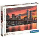 East River u sumrak 1500 komada HQC puzzle - Clementoni