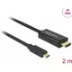 Delock USB Type-C HDMI muški (DP Alt Mode) 4K kabel, 2m