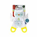 Infantino Cuddly Teether Owl mekana igračka za maženje s grickalicom 1 kom