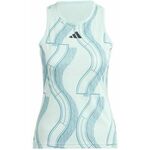 Ženska majica bez rukava Adidas Club Tennis Graphic Tank Top - semi flash aqua/arctic fusion