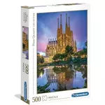 CLEMENTONI CLEMENTONI Puzzle igračka 500 komadni High Quality Collection Barcelona - Sveto Familija-crkva