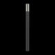 EGLO 901035 | Salle Eglo podna svjetiljka 110cm 1x E27 IP54 crno, dim