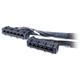 APC Data Distribution Cable, CAT6 UTP CMR 6 X RJ-45 Black, (7M) APC-DDCC6-023