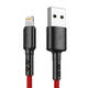 USB na Lightning kabel Vipfan X02, 3A, 1.2m (crveni)