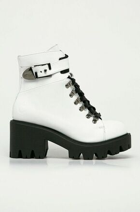 Altercore - Čizme Enid Vegan - bijela. Čizme iz kolekcije Altercore. Model izrađen od ekološke kože.