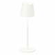 Bijela LED prigušiva stolna svjetiljka sa senzorom pokreta i metalnim sjenilom (visina 38 cm) Tropea - Fischer &amp; Honsel