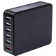 GRIXX 6x USB charger with 1 Fast USB port included