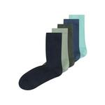 Lindex Čarape morsko plava / akvamarin / zelena / pastelno zelena