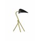 NOVA LUCE 9501234 | Cork-NL Nova Luce stolna svjetiljka 55cm s prekidačem 1x E27 crno mat, zlatno, bijelo