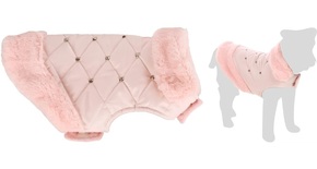 Flamingo Coco kaput za pse - pink A: 25 cm B: 30-34 cm C: 39-43 cm