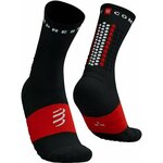 Compressport Ultra Trail Socks V2.0 Black/White/Core Red T1 Čarape za trčanje