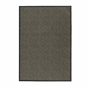 Tamno sivi tepih od PVC-a 140x200 cm Geo Gold – Casa Selección