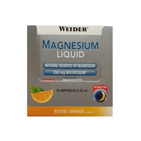 Weider Magnesium Liquid 250mg - 10 ampula (10x25ml)