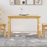 vidaXL Blagovaonski stol Corona 112 x 60 x 75 cm od masivne borovine