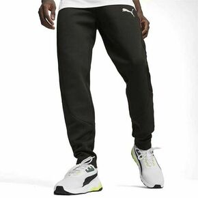 PUMA Sportske hlače 'Evostripe' crna / bijela