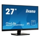 Iiyama ProLite XU2792HSU-B1 monitor, IPS, 27", 16:9, 1920x1080, 75Hz, HDMI, Display port, VGA (D-Sub), USB, Touchscreen
