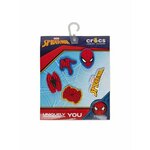 Ukras za obuću Crocs Jibbitz Spider Man 5 Pck 10010007 Multicolor