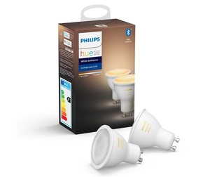 KOMPLET 2x LED Zatemnitvena žarnica Philips HUE WHITE AMBIANCE GU10/5