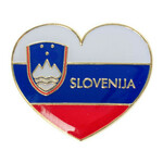 Slovenija značka srček
