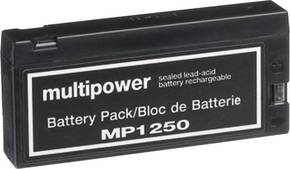 Multipower MP1250 B20113MP olovni akumulator 12 V 2 Ah olovno-koprenasti (Š x V x D) 143 x 64 x 23 mm pinska stezaljka bez održavanja