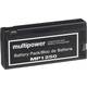 multipower MP1250 B20113MP olovni akumulator 12 V 2 Ah olovno-koprenasti (Š x V x D) 143 x 64 x 23 mm pinska stezaljka bez održavanja, nisko samopražnjenje