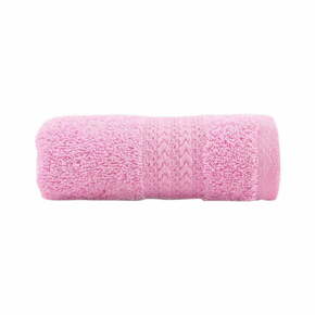 Ružičasti ručnik od čistog pamuka Sunny