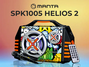 Manta SPK1005 HELIOS 2 prijenosni KARAOKE zvučnik