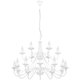 ALDEX 397S | Roza Aldex luster svjetiljka 18x E14 bijelo