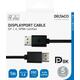 DELTACO DisplayPort cable, 8K, DP 1.4, 1m, black