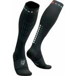 Compressport Alpine Ski Full Socks Black/Steel Grey T2 Čarape za trčanje