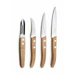 Amefa Set noževa, 4 komada, s drvenim ručkama