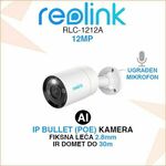 REOLINK IP AI POE KAMERA 12MP S MIKROFONOM I SIRENOM RLC-1212A