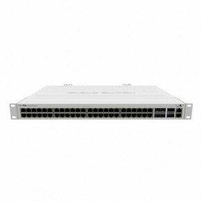 MikroTik ( CRS354-48G-4S 2Q RM) Cloud Router Switch with 48 x 1GbE RJ45 ports 4 x 10G SFP 2 x 40G QSFP ports ROS LVL5 MIK-CRS354-48G4S2QRM