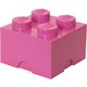 LEGO® kutija za spremanje 250x250x180 mm, roza
