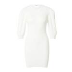 GLAMOROUS Pletena haljina prljavo bijela