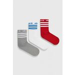 ADIDAS ORIGINALS Čarape mornarsko plava / siva melange / vatreno crvena / bijela