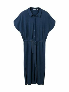 Tom Tailor Women + Košulja haljina mornarsko plava