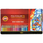 KOH-I-NOOR Polycolor Artist's Coloured Pencils Miješati 36