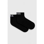 BOSS Black Čarape crna / bijela