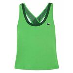 Ženska majica bez rukava Lacoste Ultra-Dry Strech Sport T-Shirt - green