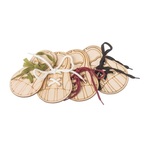 AtmoWood Drvena cipela - veži vezicu (set 4 kom.)