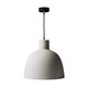 KANLUX 27001 | Ogiva Kanlux visilice svjetiljka okrugli 1x E27 sivo