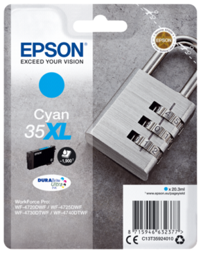 Epson ink cartridge cyan DURABrite Ultra Ink 35 XL T 3592