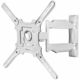 ONKRON TV Wall Mount for 32-65” LED LCD Plasma Flat Screen Curved TVs up to 35 kg, White M4-W M4-W
