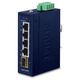 Planet 5-Port Industrial Compact 4x 1GbE + 1x 100/1000X SFP Ethernet Switch PLT-IGS-510TF