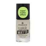 Essence Super Matte Transforming Top Coat nadlak s mat efektom 8 ml